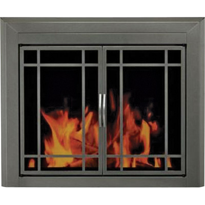 fireplace glass